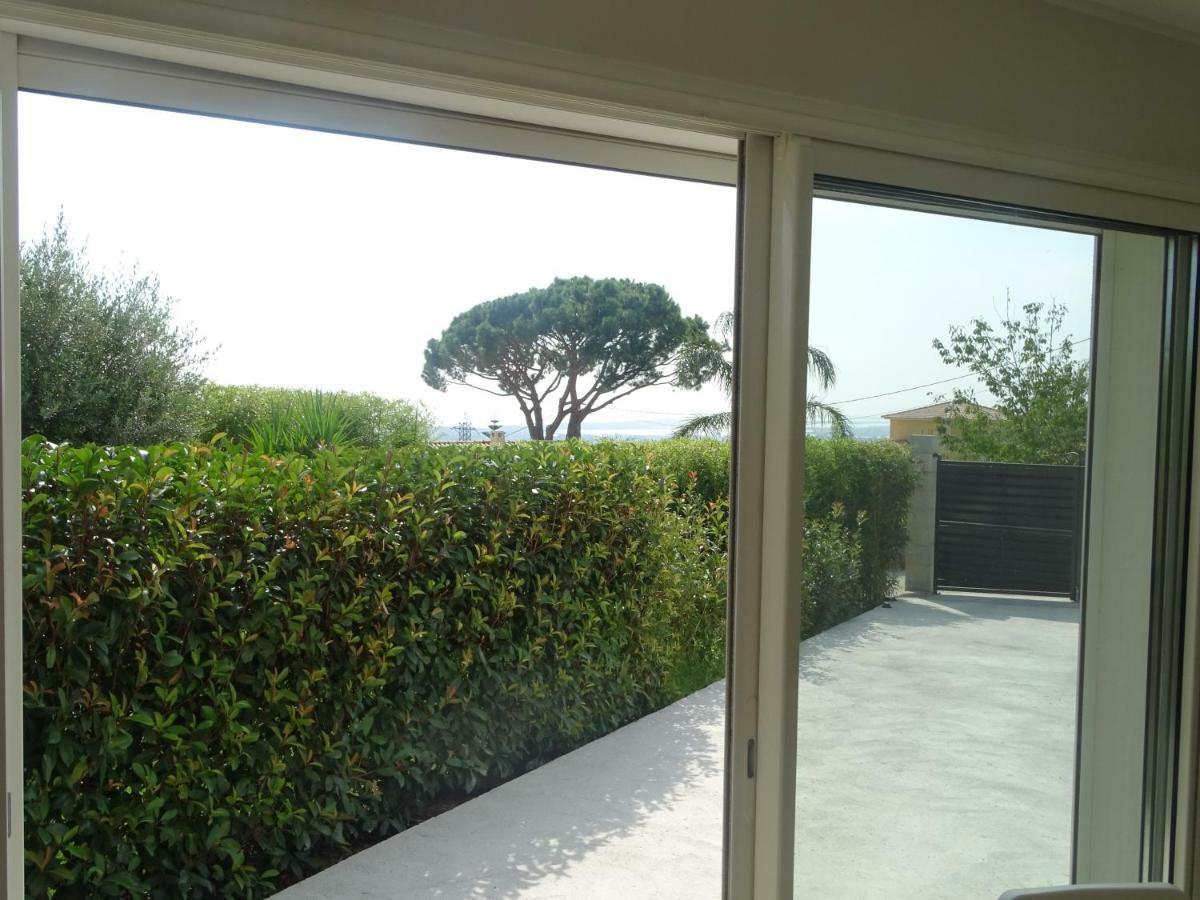T2 Calme Avec Vue Mer Et Borne De Recharge Sur Demande Μπαστιά Εξωτερικό φωτογραφία